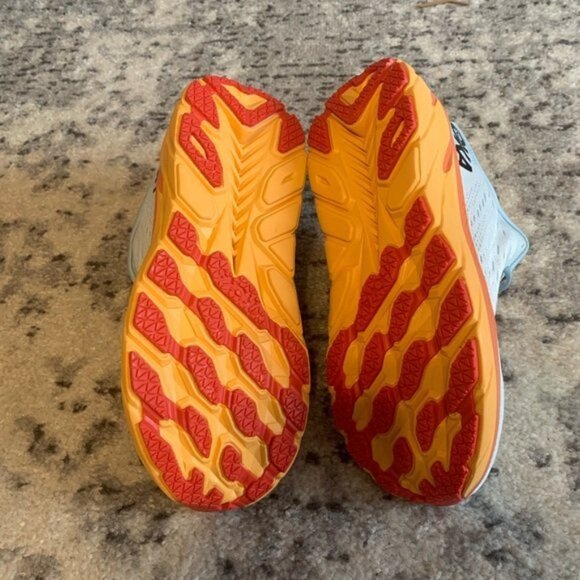 Hoka One One Clifton 8 Sunset Women’s Running Shoes Sizes 5 - Picture 5 of 5